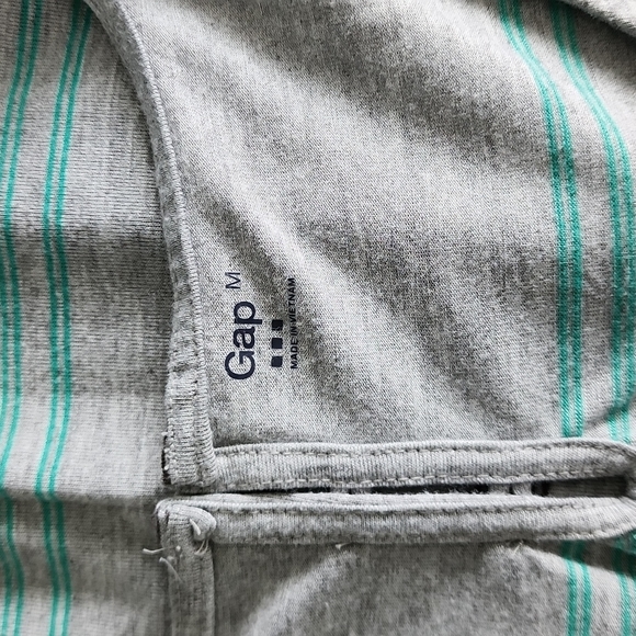 GAP striped banded waist top - Picture 5 of 7
